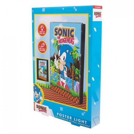 Sonic the Hedgehog plagát light